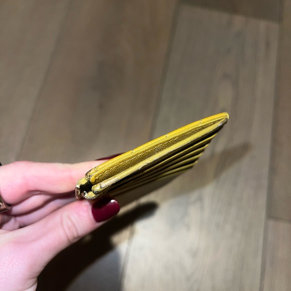 Zip Fragments YSL Monogram Pouch Card Case Wallet - Picture 12 of 15